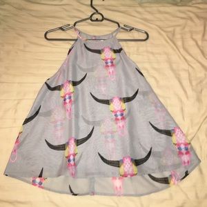 Show me your Mumu Selena top Light Bright Bull