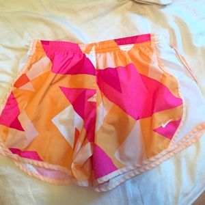 Printed Nike work out shorts