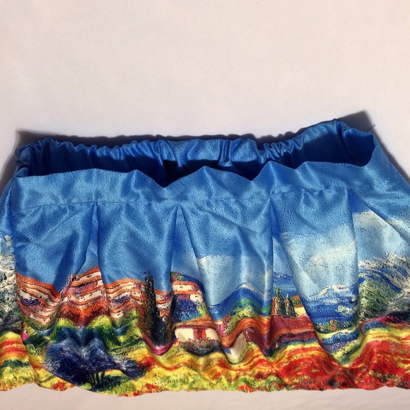 Scenic Landscape Midi Skirt HP - Picture 5 of 8
