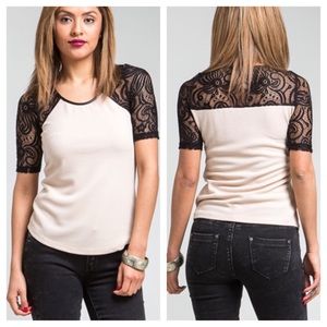 Lace t-shirt