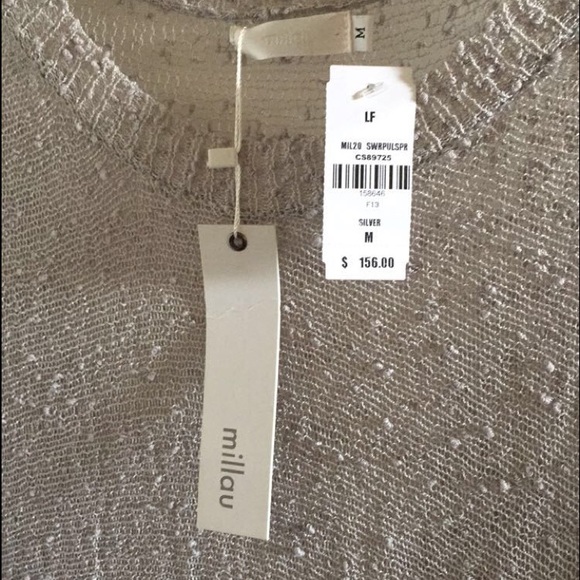 LF Sweater w/ butterfly lace bottom - Picture 4 of 4