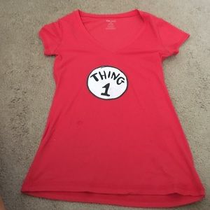 V-neck thing 1 t shirt