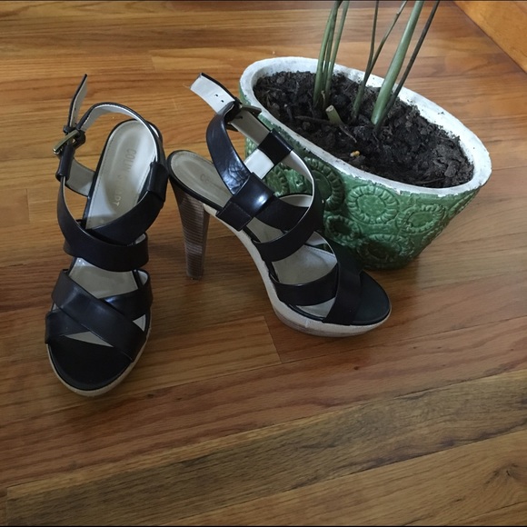 Brown criss cross Colin Stewart heels