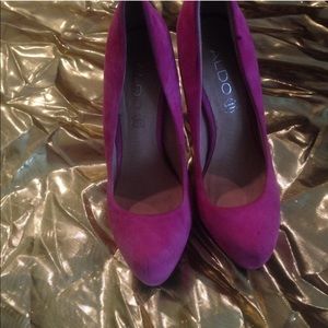 Pink Aldo heels