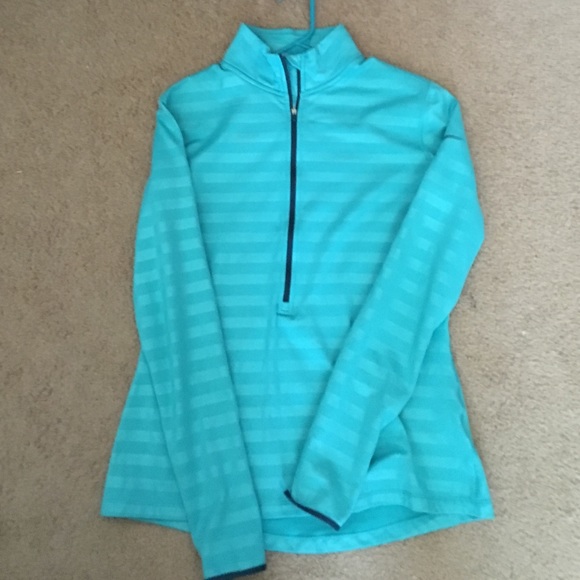 Long sleeve half zip Nike pro jacket