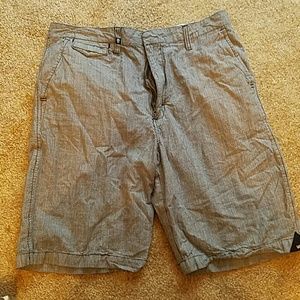 Knee length boardshorts. Comfy and casual