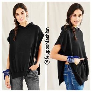Urban Renewal Recycled Side Slit Hoodie