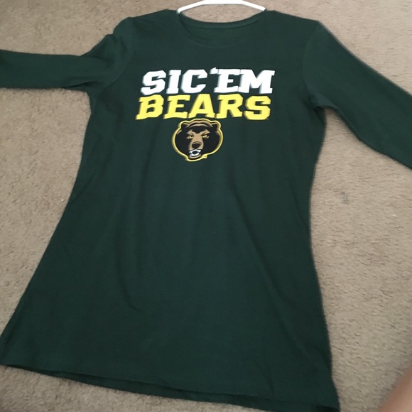 Long sleeve Baylor t shirt
