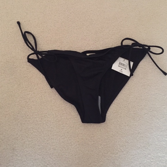 Black swim bottoms