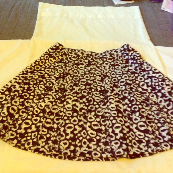 Black and white skirt