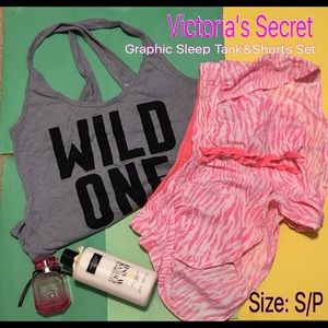 SOLD! Victoria's Secret Sleep Tank&Shorts Set