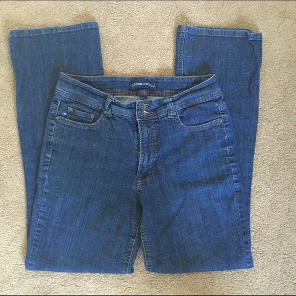 Bandolino Blue Straight Leg Jeans