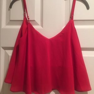 Show Me Your Mumu Red Charlie Crop