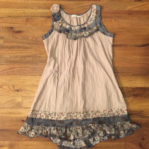 Blu Pepper tunic dress