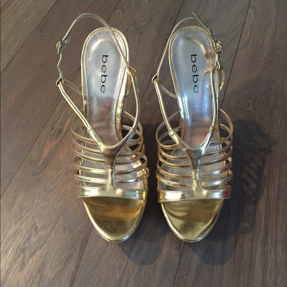 Bebe Gold Wedges