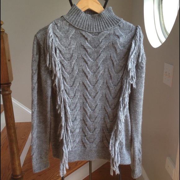 Topshop Sweaters - TopShop fringe sweater