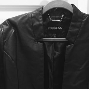 Express women's leather jacket