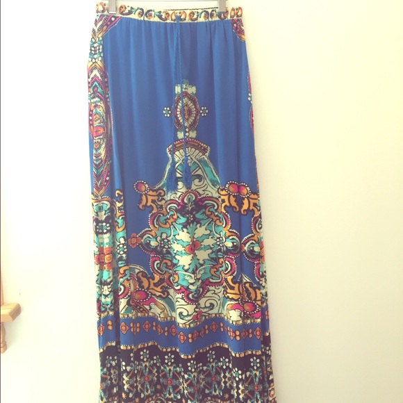 Beachy maxi skirt!