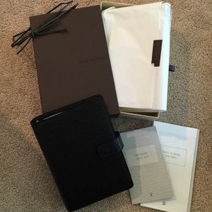 BRAND NEW LV Agenda Cover & Complete Agenda Refill