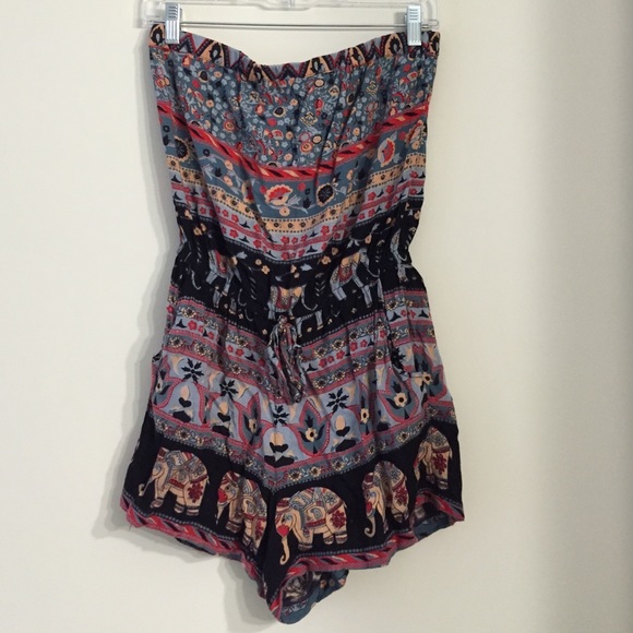 Angie Elephant Romper