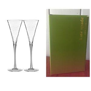 Kate Spade Larabell Wedding Toast Champagne Glass