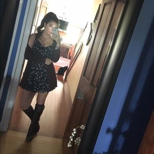 Flowered dress