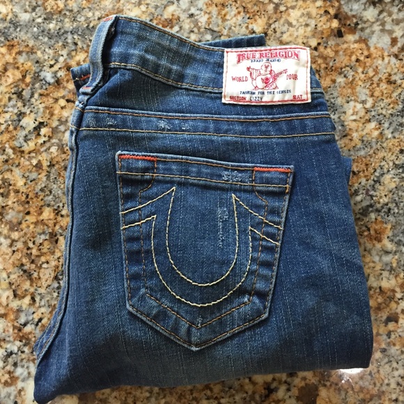 True Religion Denim - 🎉SALE True religion lizzy distressed crop Jean 27