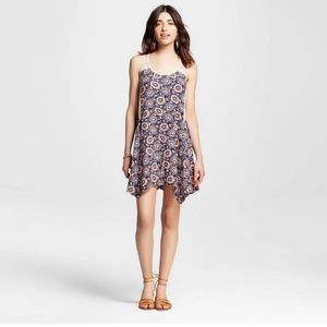 Swing Dress with Lace Straps