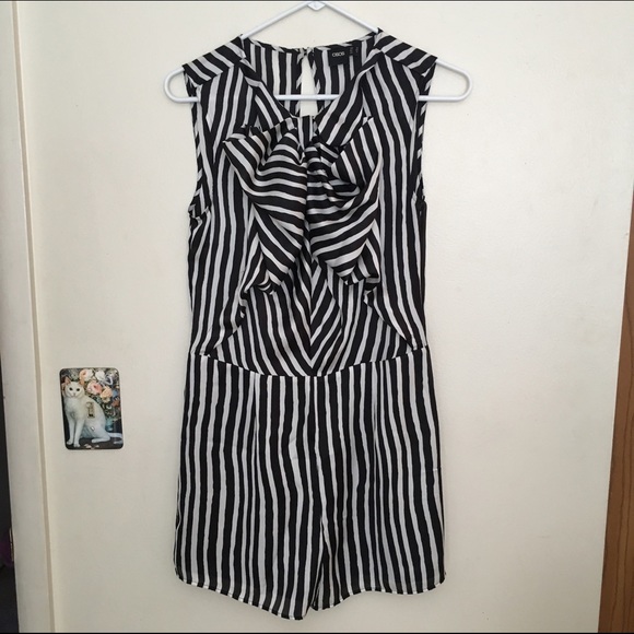 ASOS Striped Romper