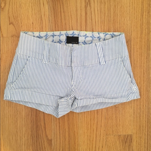Hurley seersucker shorts