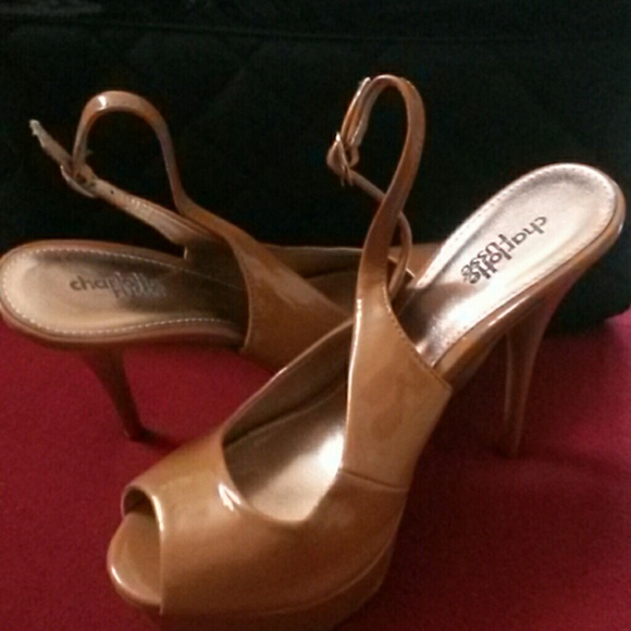 Sling back heels