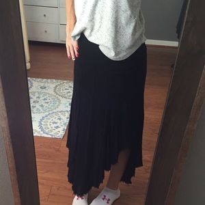 RVCA uneven hem skirt