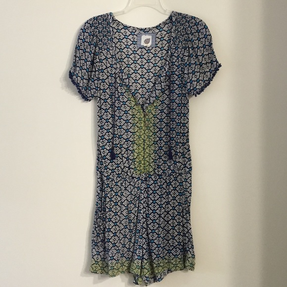 Anthropologie Long Weekend Romper