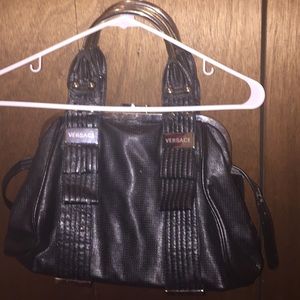 Black Versace Purse