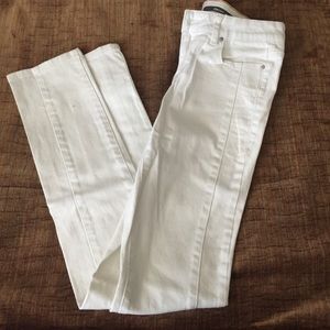 White DKNY jeans