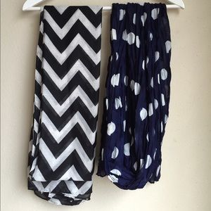 H&M Patterned Scarves