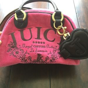 Hot Pink Juicy Couture Monaco Tote
