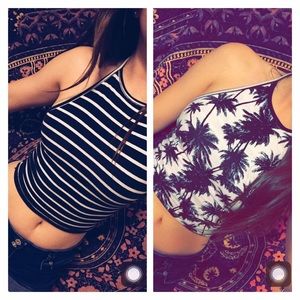 Reversible halter top