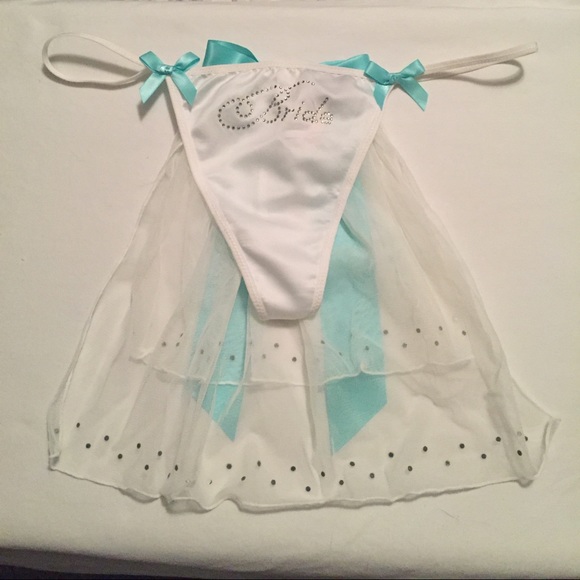 Victoria's Secret bridal panty and garter belt