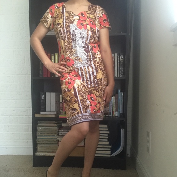 Patterned summer dress