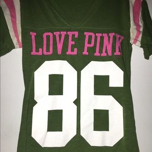 Pink brand t-shirt