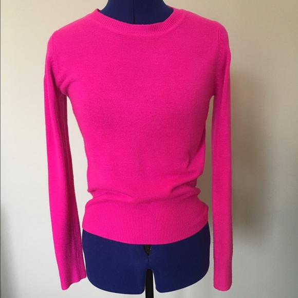 Hot pink sweater