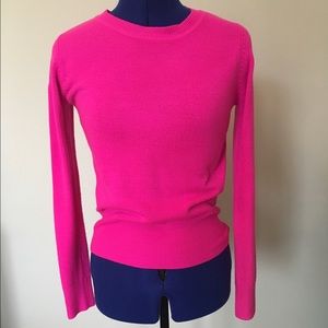 Hot pink sweater