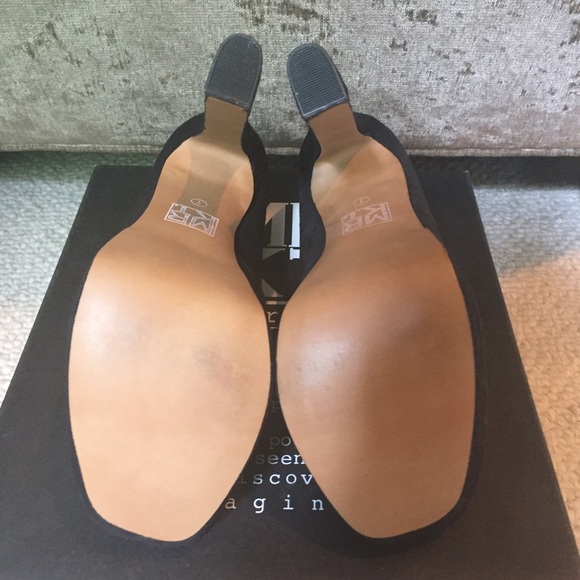 MRKT black suede pumps - Picture 3 of 4