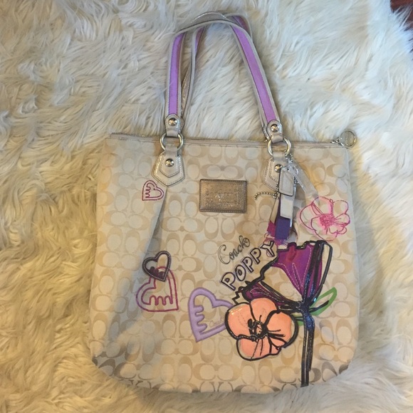 Coach hand bag