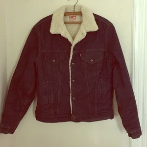 insulated denim jacket mens