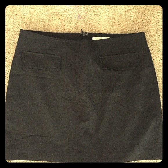 Black mini-skirt size 10