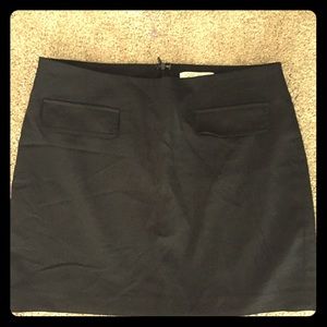 Black mini-skirt size 10