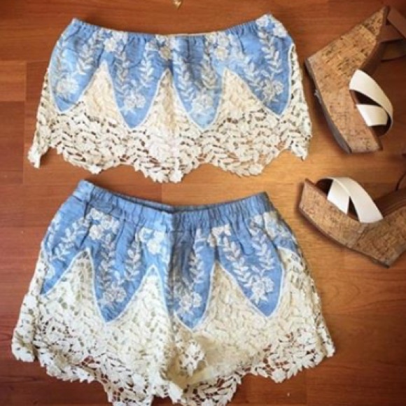 Crop top set