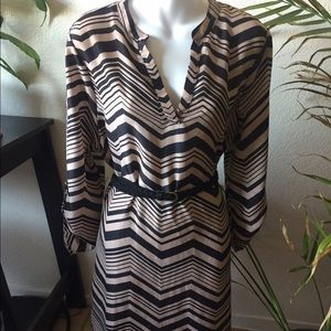 Belted dress